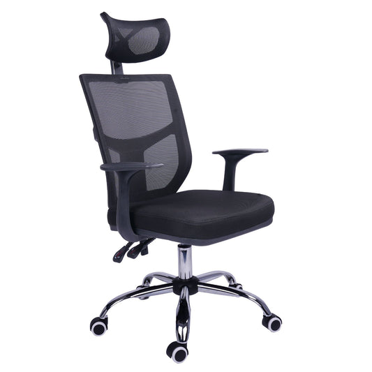 Silla Presidente Livorno Brazos Fijos Graduable En Altura