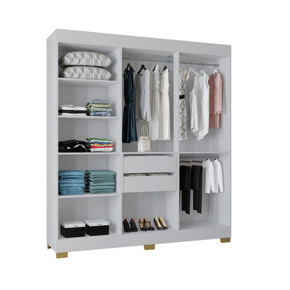 Closet Barcelona 6 Puertas En MDP