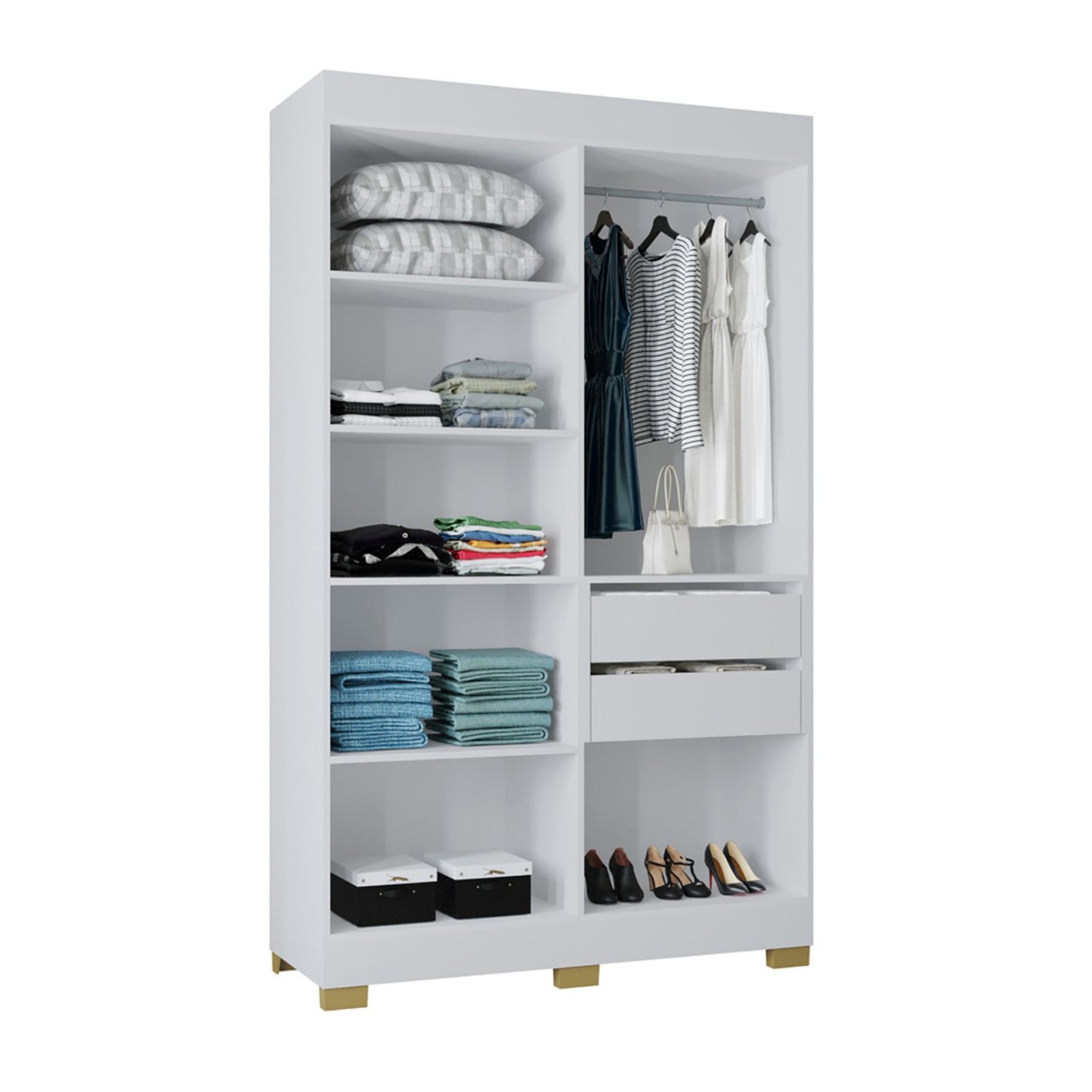 Closet Barcelona 4 Puertas En MDP