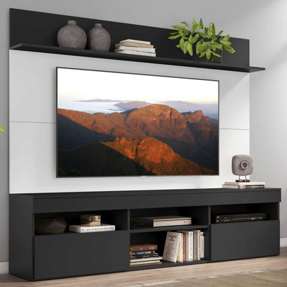 Centro De Entretenimiento Con Panel Madrid Para TV 65