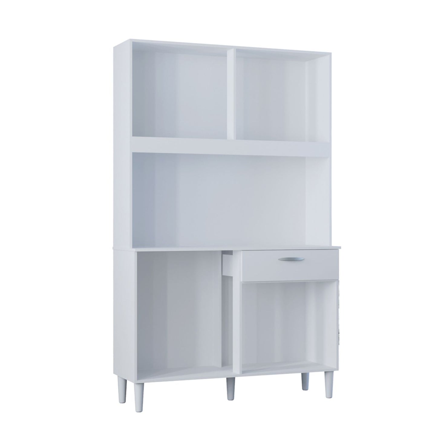 Alacena Cassia Auxiliar De Cocina En Madera MDP 8 Puertas