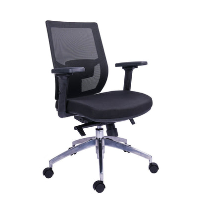 Silla Gerente Dinamarca Brazos Graduables Con Slider Sin Cabecero