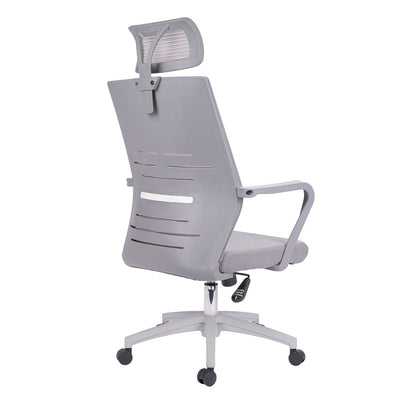 Silla Presidente Bucarest #2 Brazos Fijos Con Cabecero