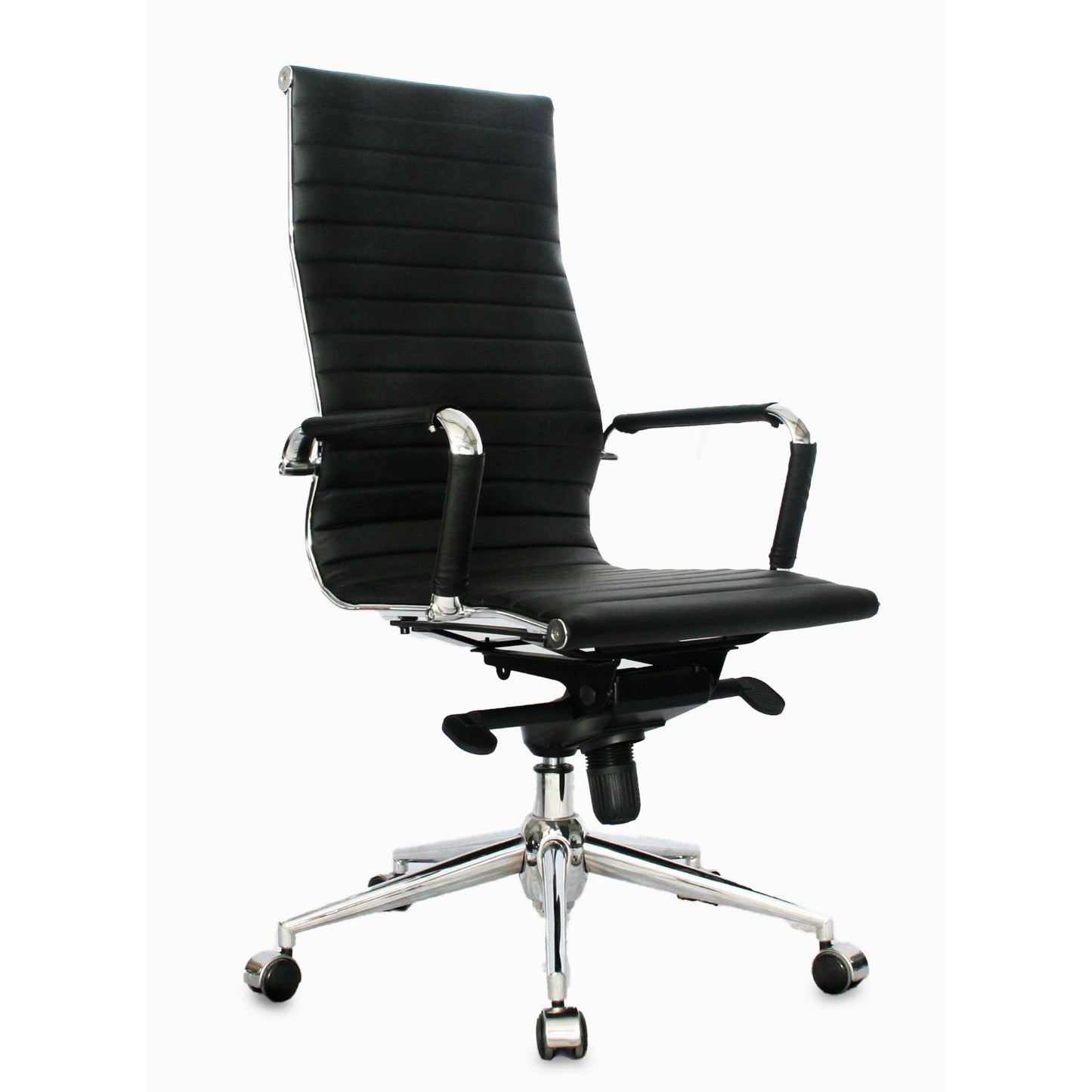 Silla De Oficina Polonia En Cuero Sintético