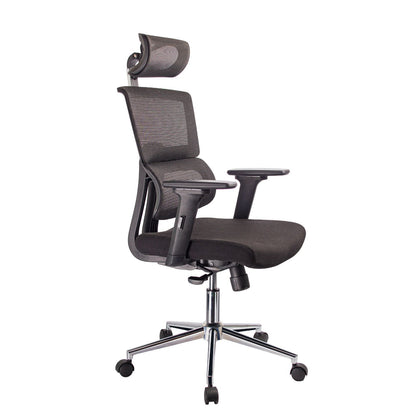 Silla De Oficina Australia En Malla Traslucida