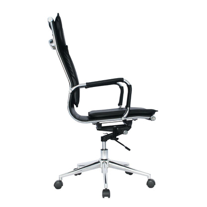 Silla De Oficina Alemania En Cuero Sintético