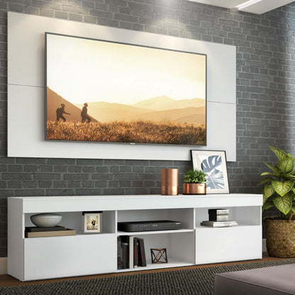 Rack + Panel Florida Para Tv Hasta De 65 Pulgadas