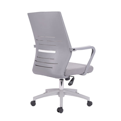 Silla Gerente Bucarest #2 Brazos Fijos Sin Cabecero