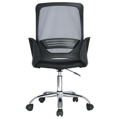 Silla De Oficina Bulgaria Con Brazos Fijos