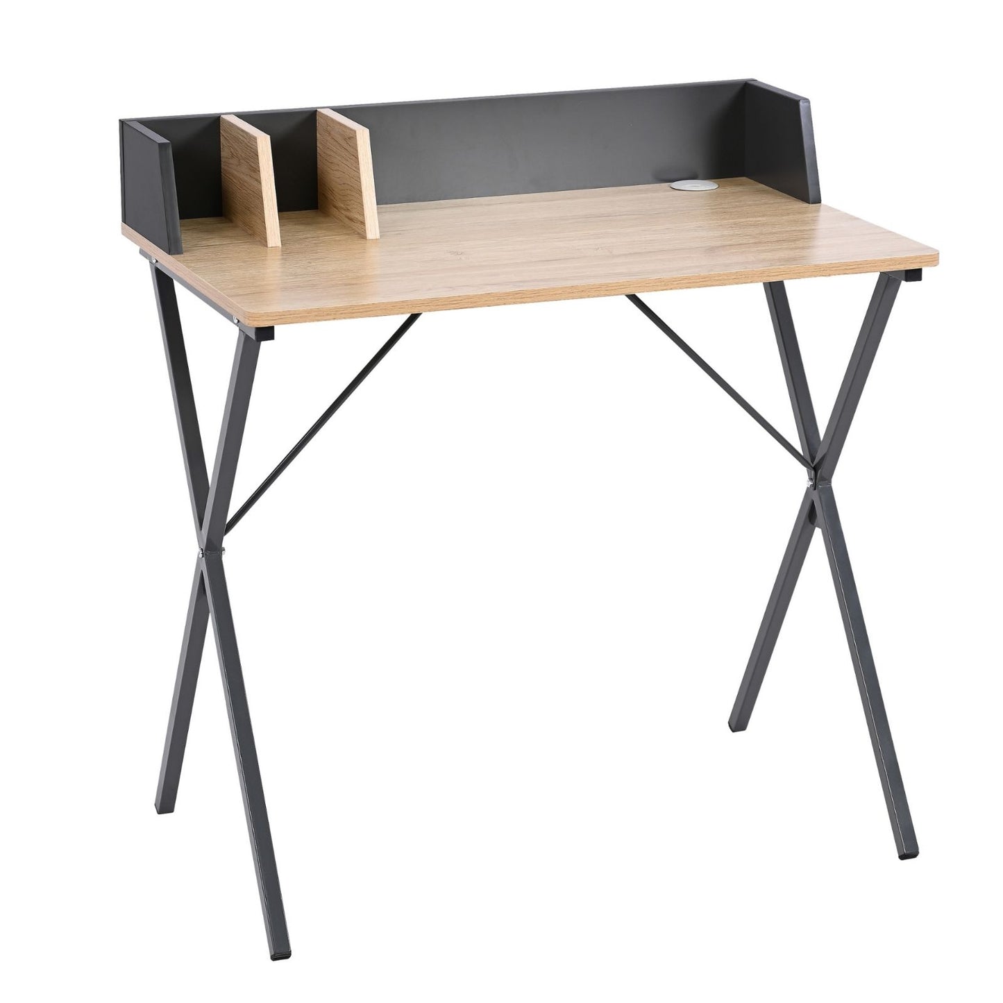 Escritorio Sencillo Sprint Con Pasa Cables