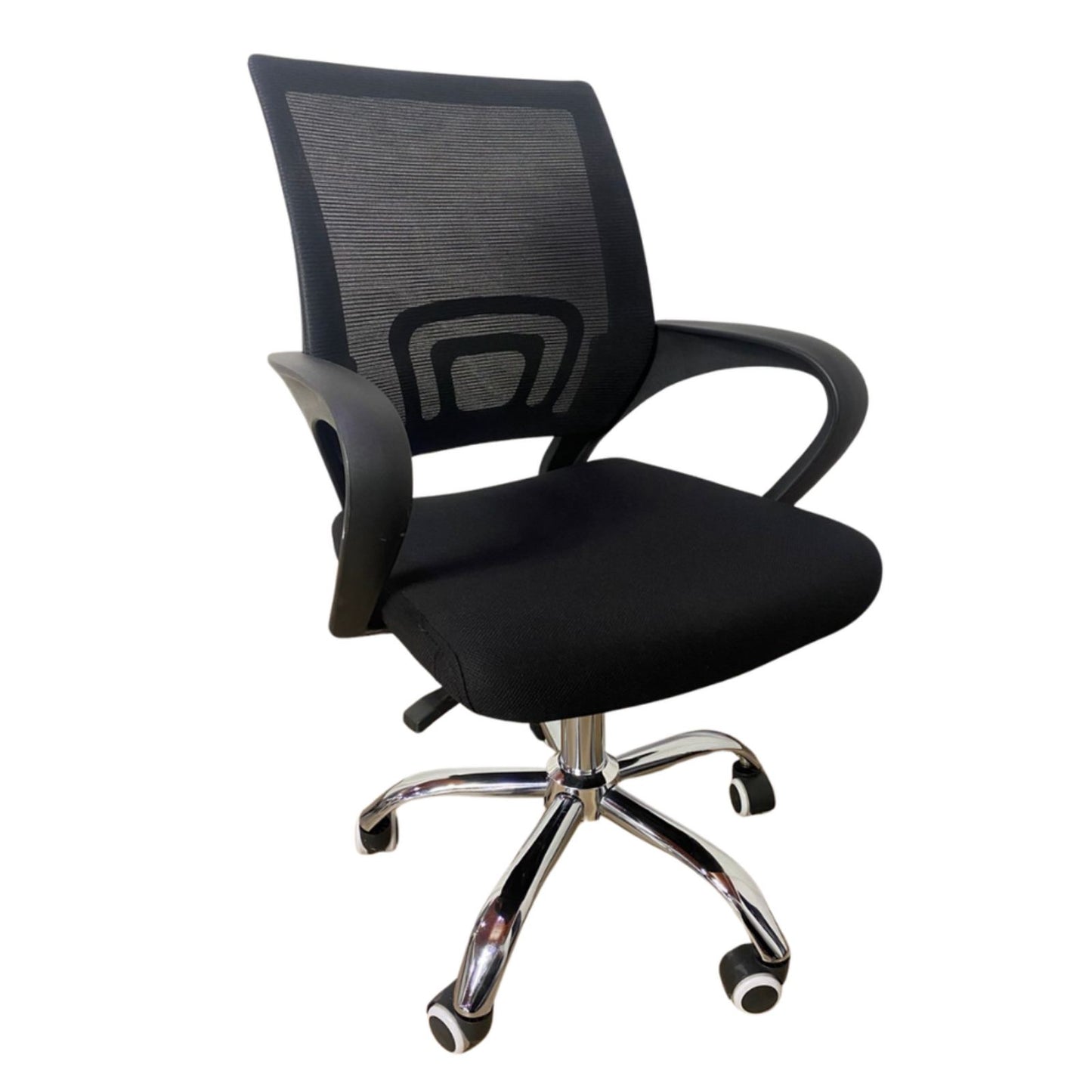 Silla De Oficina Ejecutiva Libertad Base Cromo Fija