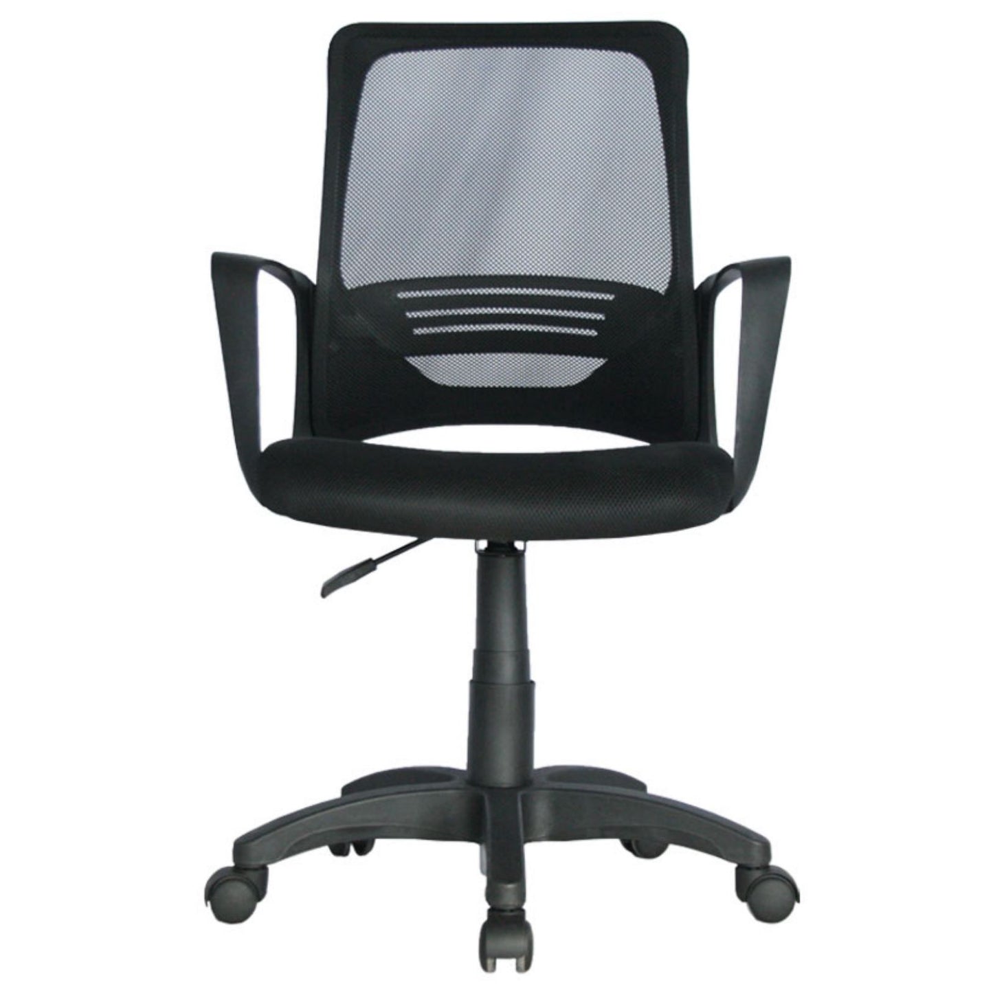 Silla De Oficina Bulgaria Con Brazos Fijos