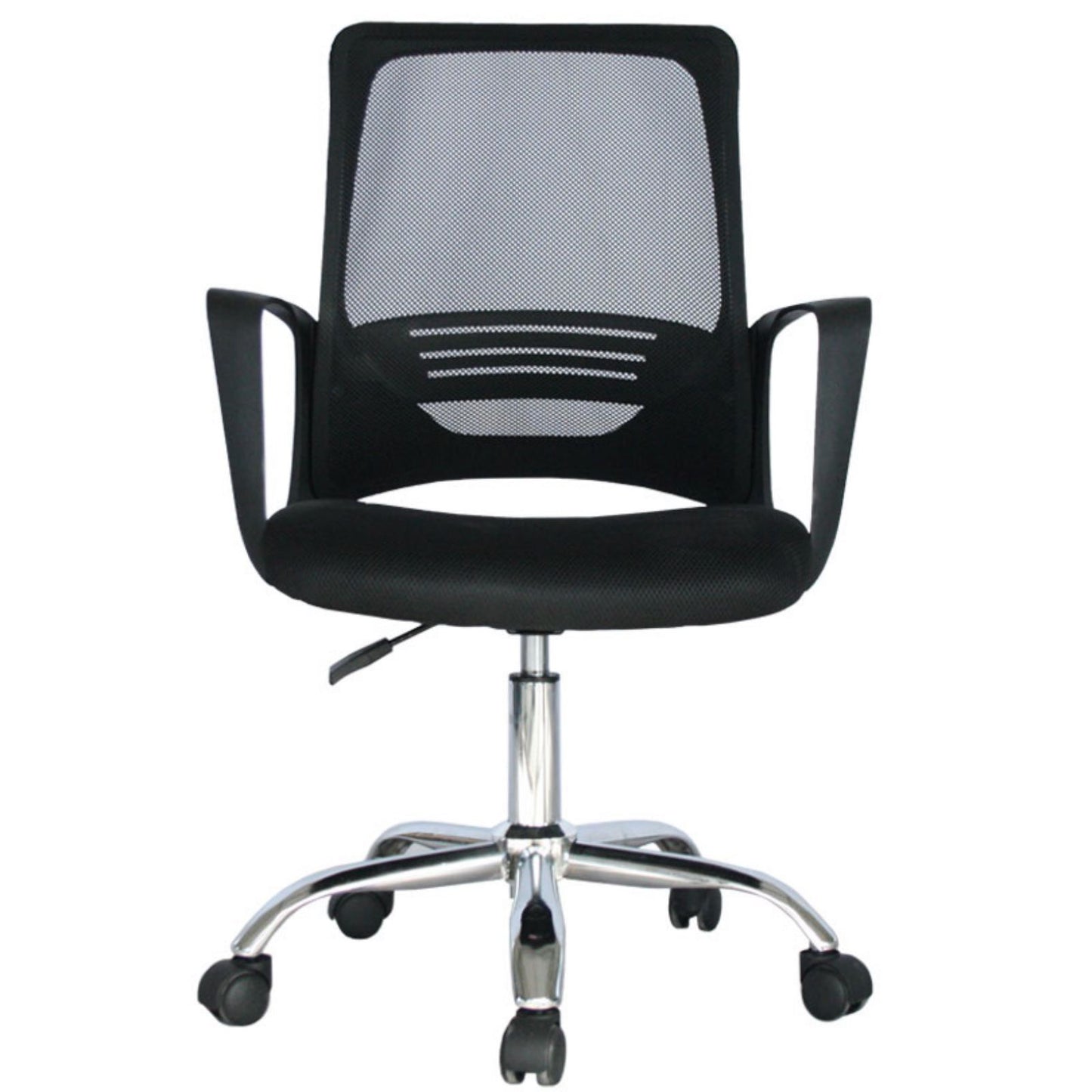 Silla De Oficina Bulgaria Con Brazos Fijos