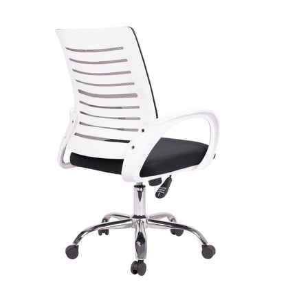 Silla De Oficina Bilbao #2 Marco Blanco