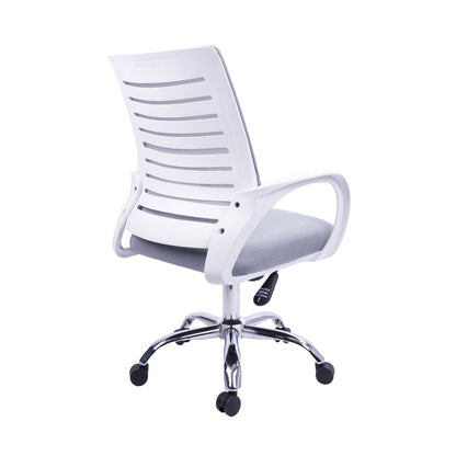 Silla De Oficina Bilbao #2 Marco Blanco