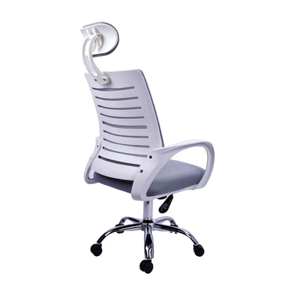 Silla De Oficina Bilbao #2 Marco Blanco