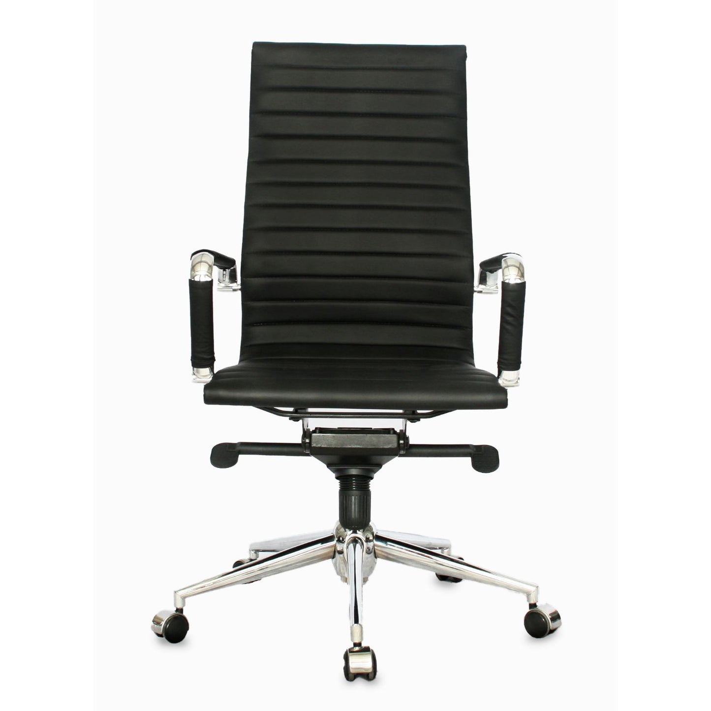 Silla De Oficina Polonia En Cuero Sintético