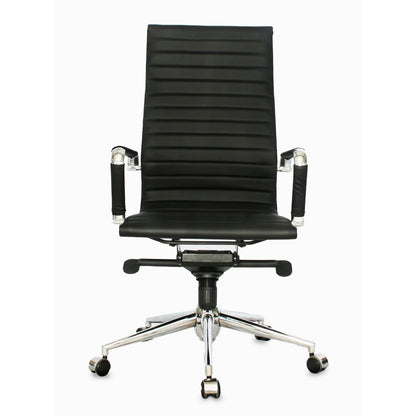 Silla De Oficina Polonia En Cuero Sintético