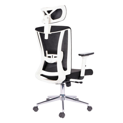 Silla Presidente Portugal Brazos 3D Paño Negro