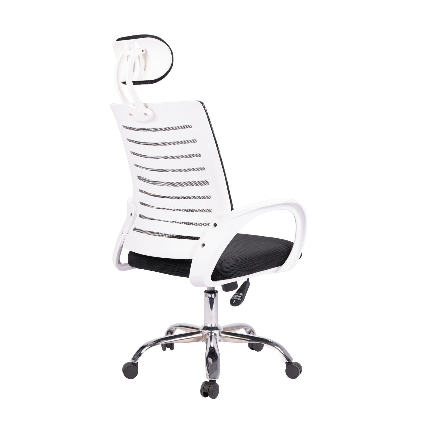 Silla De Oficina Bilbao #2 Marco Blanco