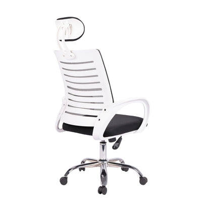 Silla De Oficina Bilbao #2 Marco Blanco