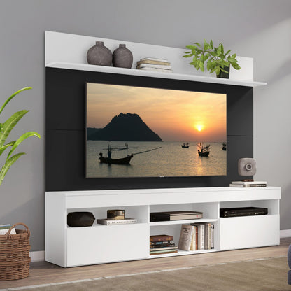 Centro De Entretenimiento Con Panel Madrid Para TV 65