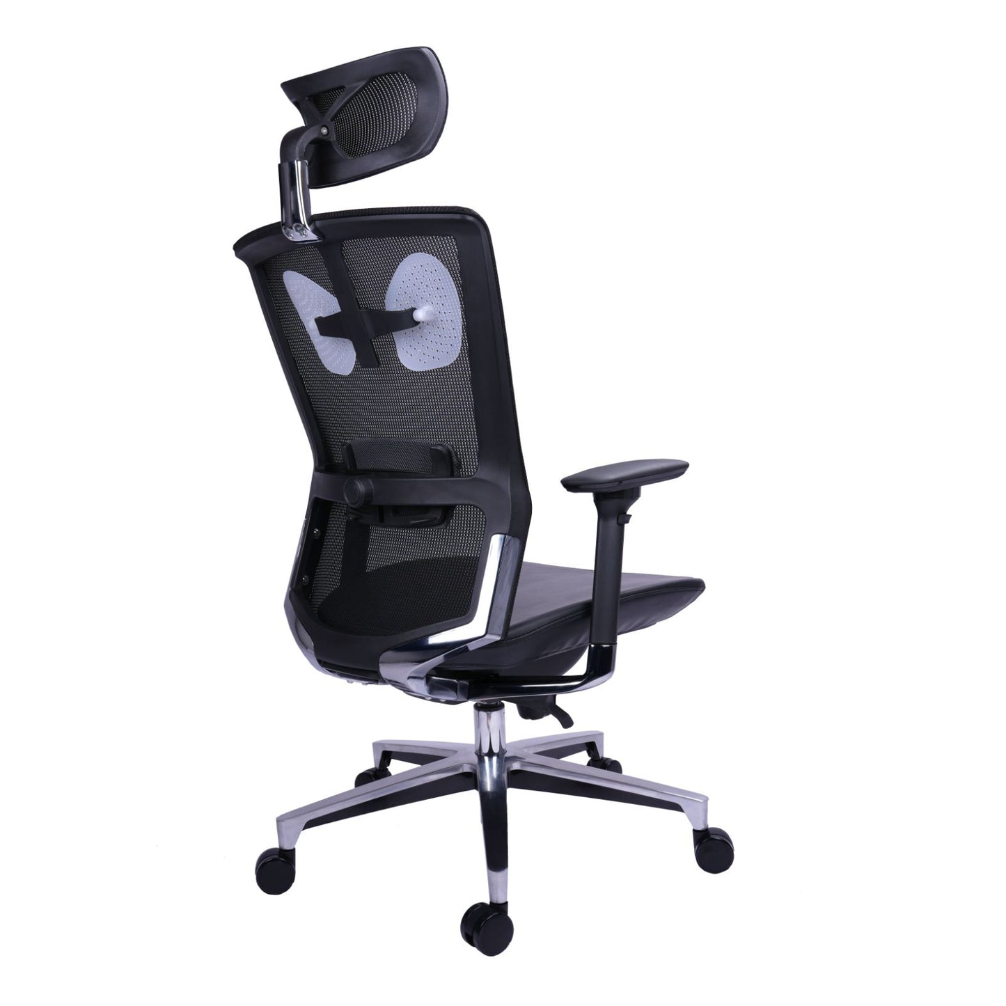 Silla Presidente Dallas Asiento En Cuero Sintetico