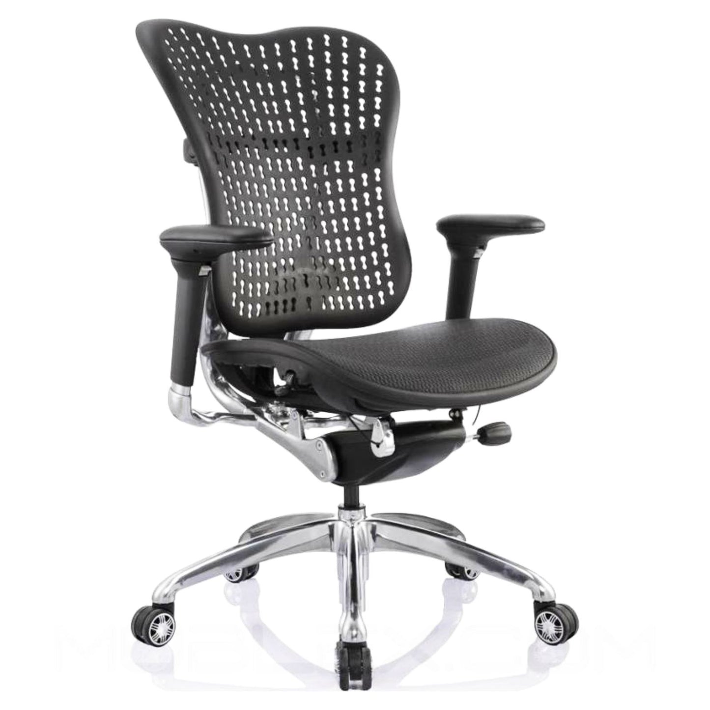 Silla De Oficina Gerencial Tokio Brazos Graduables Espalda Plástica