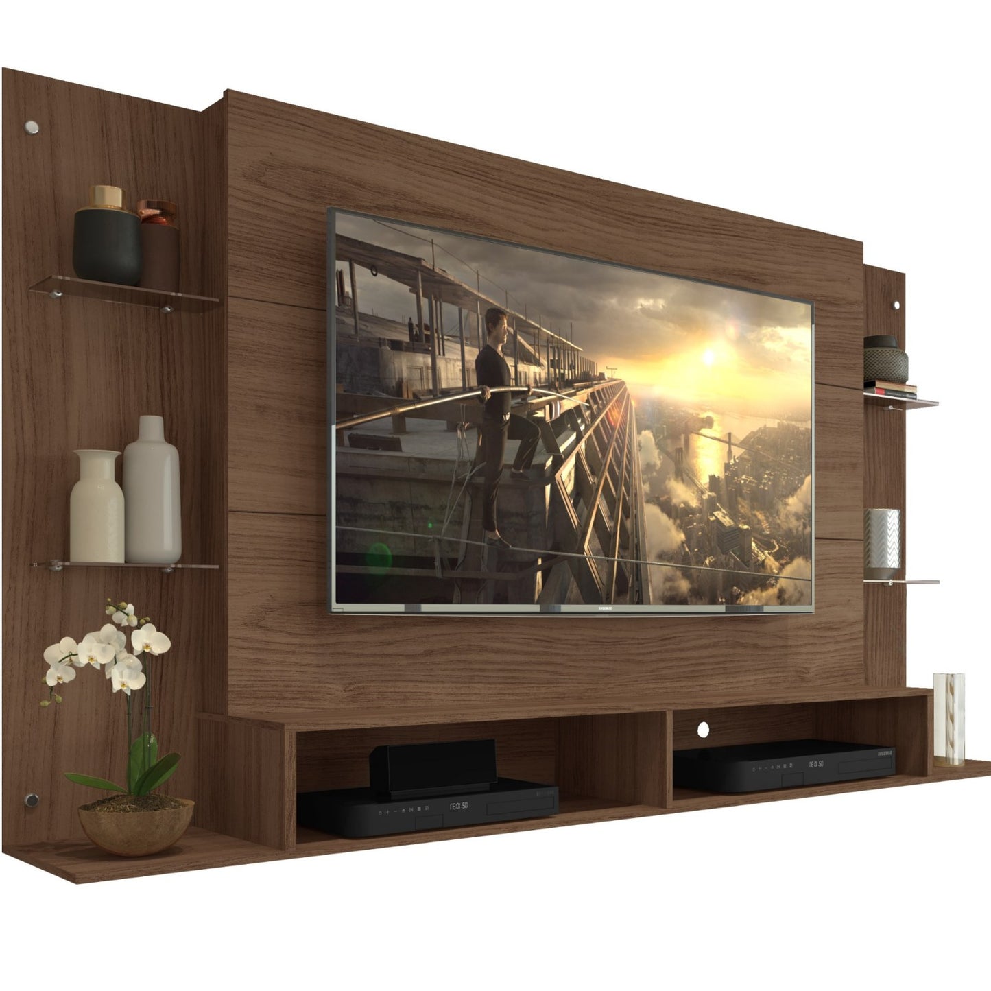 Panel De Tv En Madera Braga 60 Pulgadas