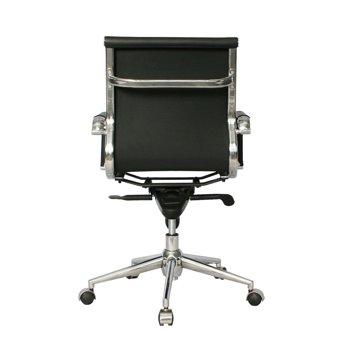 Silla De Oficina Polonia En Cuero Sintético