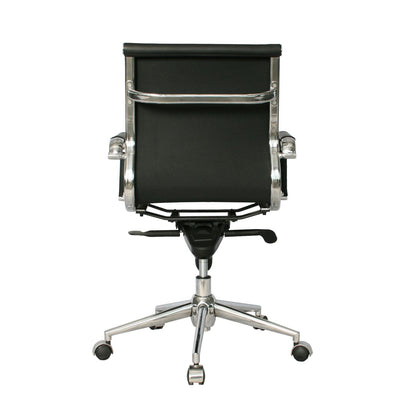 Silla De Oficina Polonia En Cuero Sintético