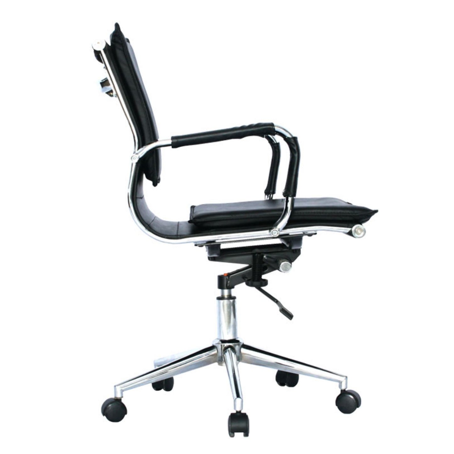 Silla De Oficina Alemania En Cuero Sintético