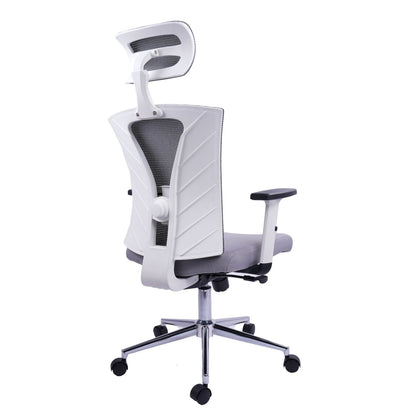 Silla Presidente Chalett Marco Blanco Graduables En Altura