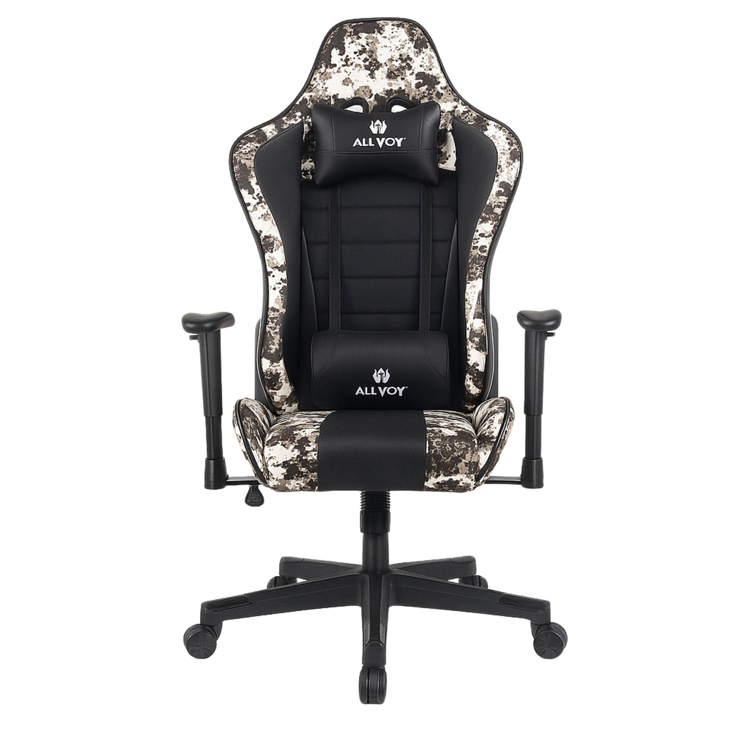 Silla Gamer Militar Creed En Cuero PVC