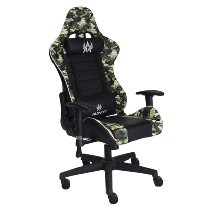 Silla Gamer Warzone Ergonómica, Reclinable En Cuero Sintético.
