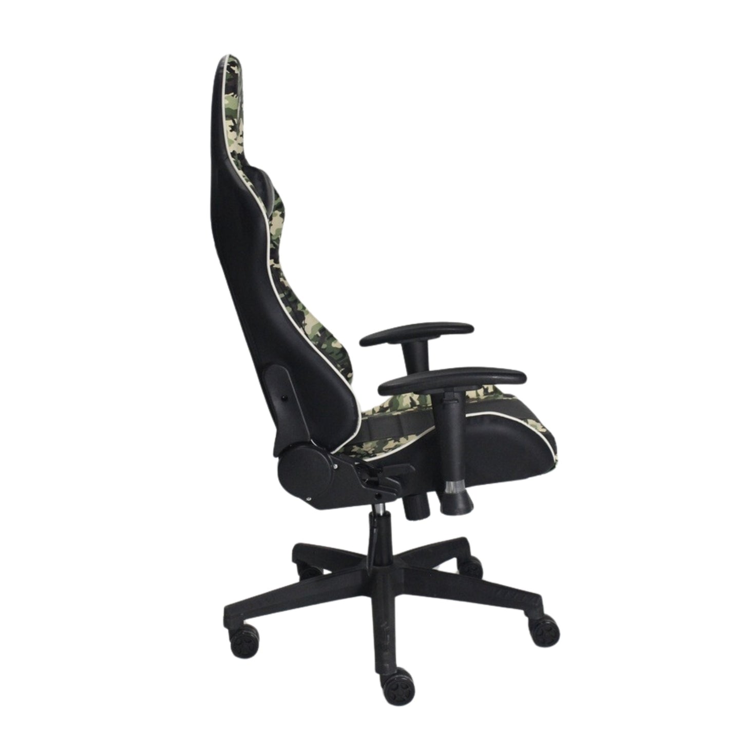 Silla Gamer Warzone Ergonómica, Reclinable En Cuero Sintético.